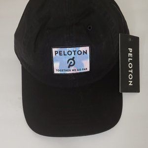 Peloton "Together We Go Far" Black Baseball Cap with Adjustable Strap